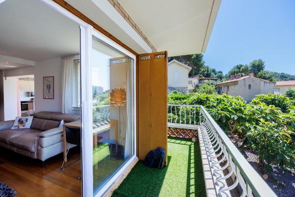 Haut Périer/Roucas Blanc Beau T3 rez-de-jardin+garage+parking