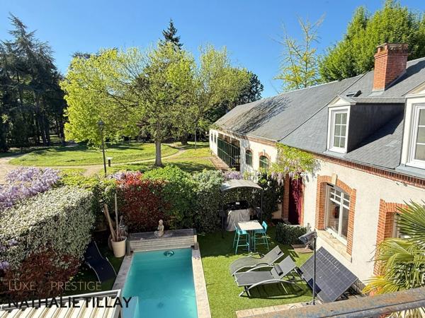 Orleans St Marceau, maison a vendre, jardin et piscine, climatisation, rénovée, parfait etat , coup de coeur