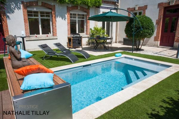 Orleans St Marceau, maison a vendre, jardin et piscine, climatisation, rénovée, parfait etat , coup de coeur
