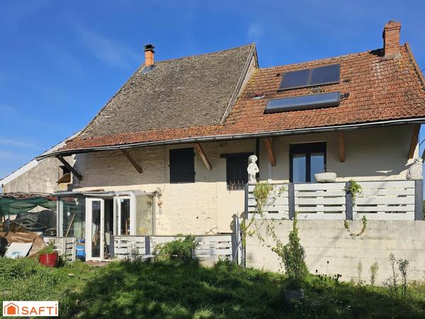 Maison 100 m² ,4 chambres, terrain 1000m² (71620)