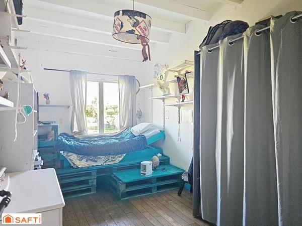 Maison 100 m² ,4 chambres, terrain 1000m² (71620)