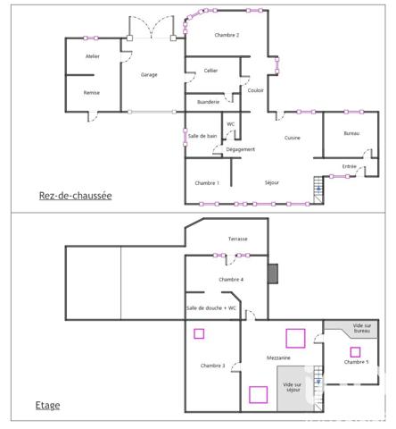 Maison à vendre 7 pièces 160,53 m² Dole