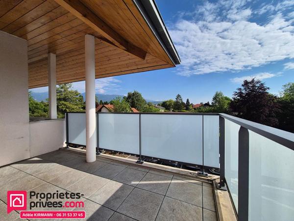 Appartement 2 pièces 53m2 - terrasse - garage - dernier étage