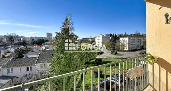 À vendre Appartement 4 pièces 63.08 m² - Limoges 87000