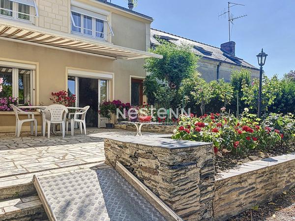 A VENDRE Maison 110m2- 3 Chambres- dont 1 en rez-de-chaussee-Les ponts de ce- Terrain de 900m2