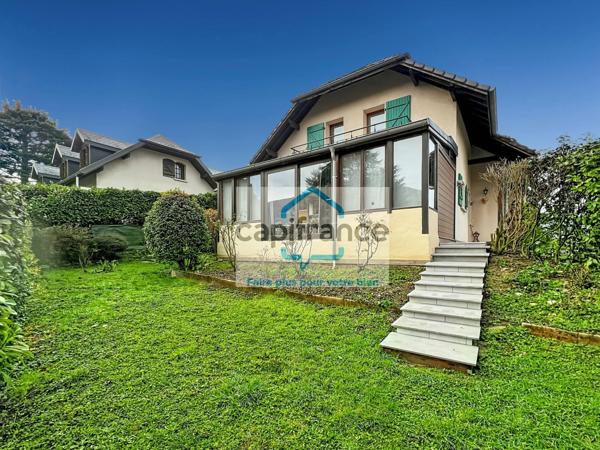 Maison à vendre 5 pièces CHALLES LES EAUX (73) de 115 m² sur parcelle de 368 m²