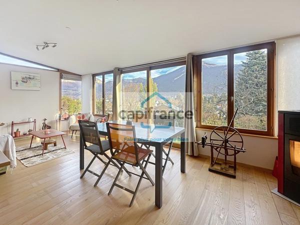 Maison à vendre 5 pièces CHALLES LES EAUX (73) de 115 m² sur parcelle de 368 m²