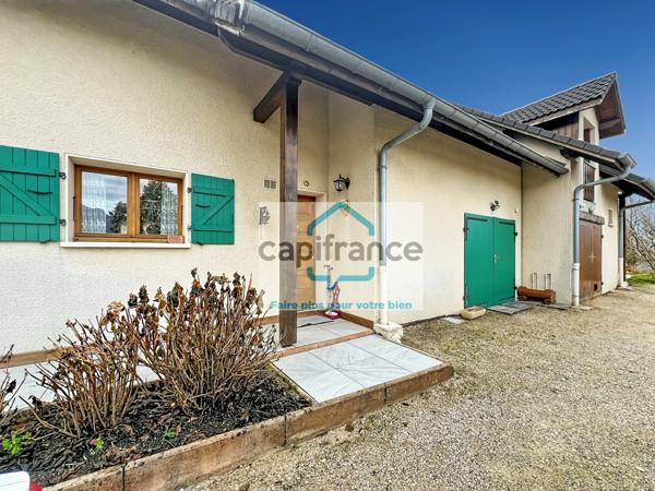 Maison à vendre 5 pièces CHALLES LES EAUX (73) de 115 m² sur parcelle de 368 m²