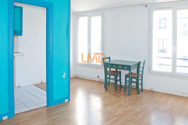 Appartement 2 pièces - 36,49 m2 - 280 000 € - Paris 20