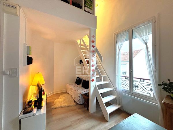 Studio Malakoff 16.62 m2 (carrez) + 12.70 m2 mezzanine