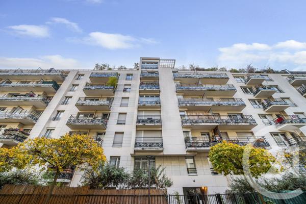 Appartement F2 à vendre  2 pièces - 49,80 m2 PARIS - 75019