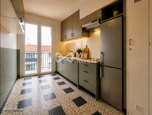 T3 de 79 m² dernier étage avec garage, Quartier Bas-Vernet