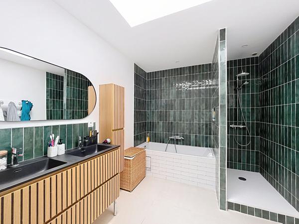 Maison à Nantes Chantenay - 6 pièces - 4 chambres - Jardin - Vie de plain pied