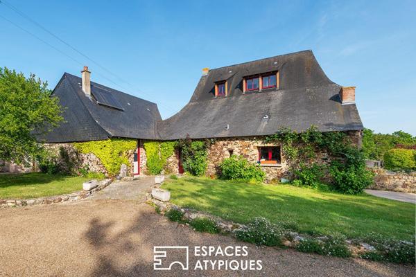 Maison familiale de caractère , avec vue et vaste jardin