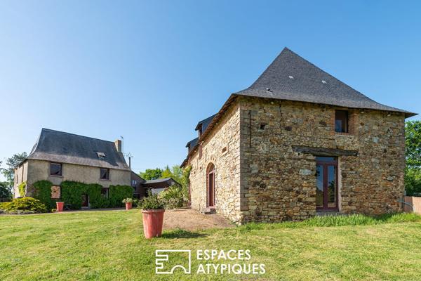 Maison familiale de caractère , avec vue et vaste jardin