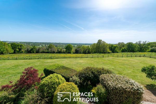 Maison familiale de caractère , avec vue et vaste jardin