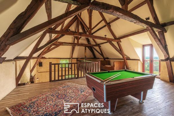 Maison familiale de caractère , avec vue et vaste jardin