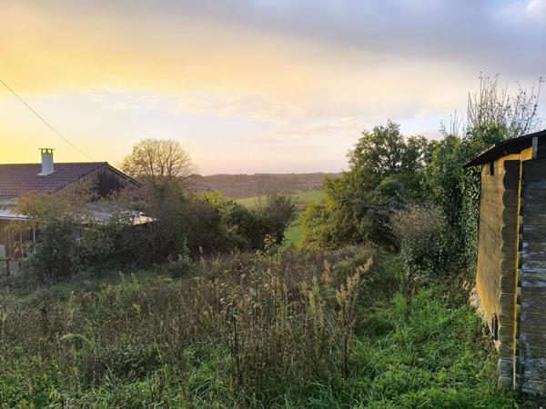 TERRAIN A BATIR AVEC CU ET VUE DEGAGEE