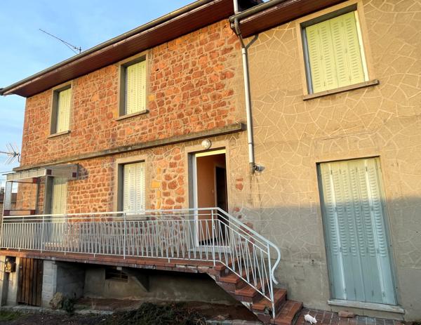 LA VILLE, CALME, CAMPAGNE, 113 m² HABITABLE, 4 CHAMBRES, 200 M TERRAIN, GARAGE
