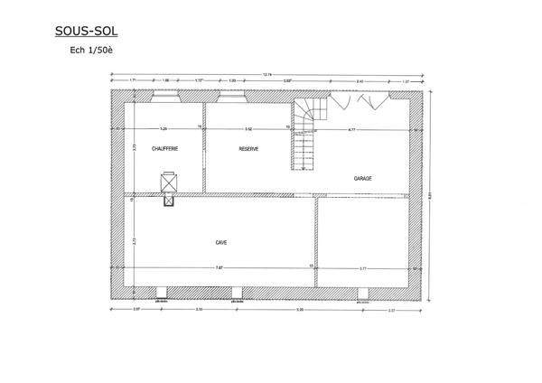 Maison de ville 87.55 m² à Chalonnes-sur-Loire 49290