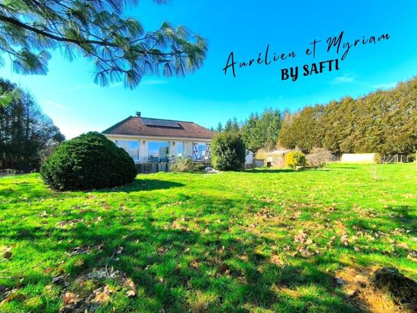 Pavillon de 121 m² avec sous-sol complet,