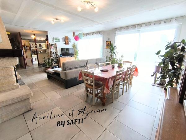 Pavillon de 121 m² avec sous-sol complet,