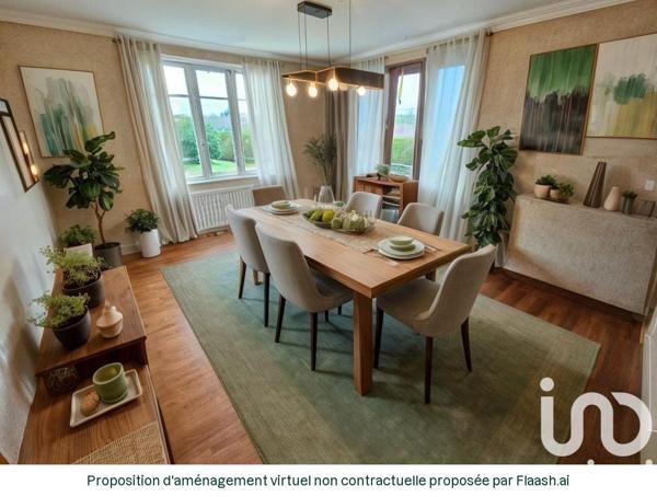 Maison de village 5 pièces de 125 m² à Loguivy-Plougras (22780)