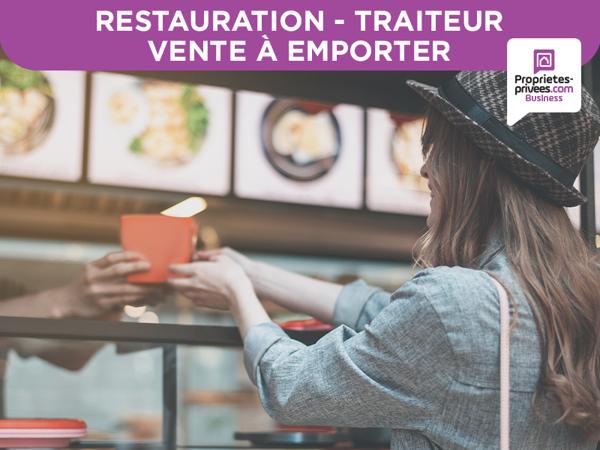 93320 LES PAVILLONS SOUS BOIS -ROTISSERIE - RESTAURANT  Rapide 35 COUVERTS - Extraction TERRASSE