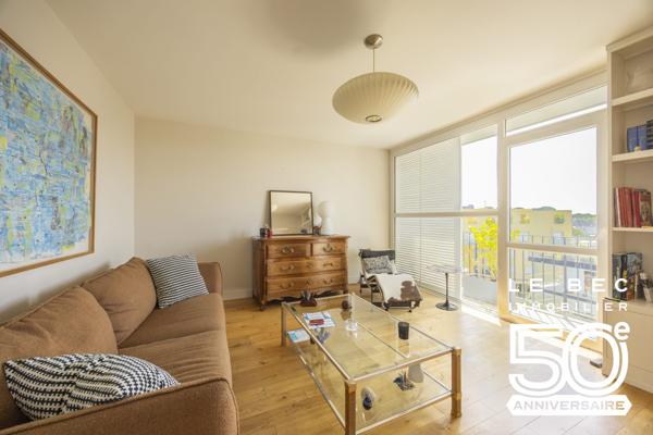 Appartement 2 chambres au dernier étage desservi par Ascenseur