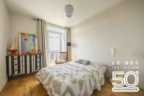 Appartement 2 chambres au dernier étage desservi par Ascenseur