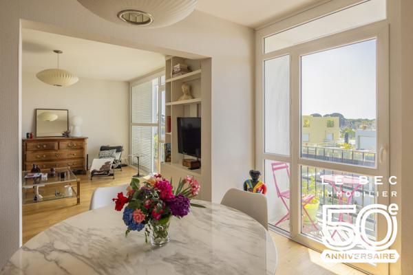 Appartement 2 chambres au dernier étage desservi par Ascenseur