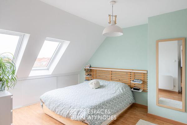 Appartement en derniers étages avec terrasse au coeur de la Krutenau