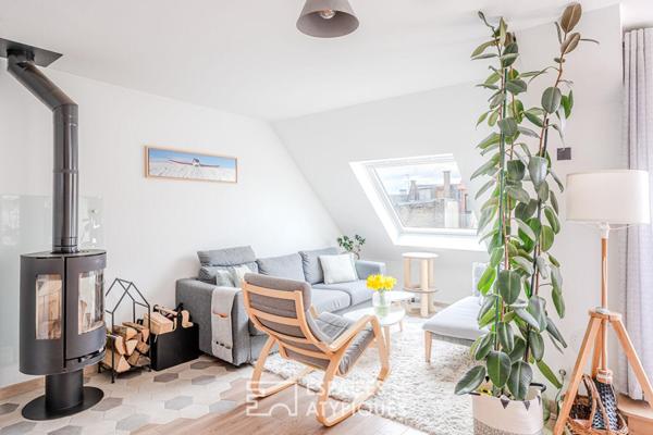 Appartement en derniers étages avec terrasse au coeur de la Krutenau