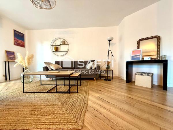 Nantes CANCLAUX, T3 2ch, balcon, box 2 autos, cave