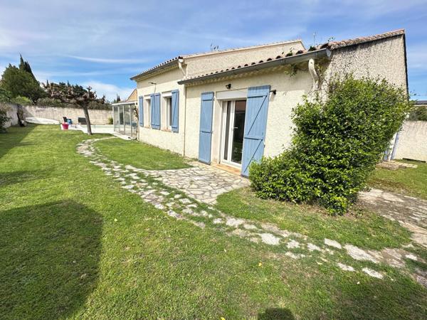 A VISITER SUR SARRIANS (84)  - MAISON DE PLAIN PIED DE 129 M² env. SUR TERRAIN DE 538 m²