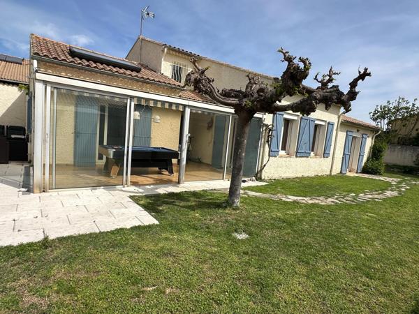 A VISITER SUR SARRIANS (84)  - MAISON DE PLAIN PIED DE 129 M² env. SUR TERRAIN DE 538 m²