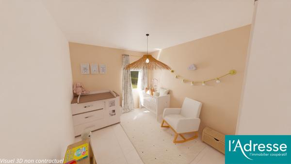 Maison T4 neuve avec jardin, terrasse et garage