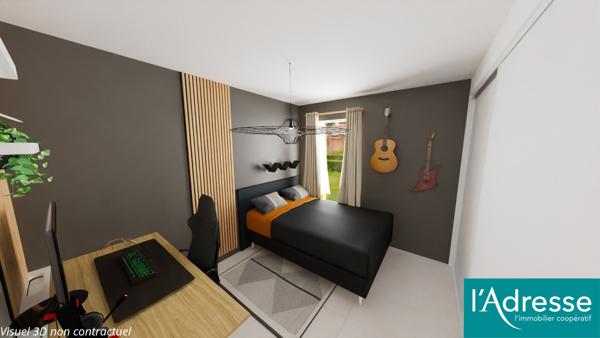 Maison T4 neuve avec jardin, terrasse et garage