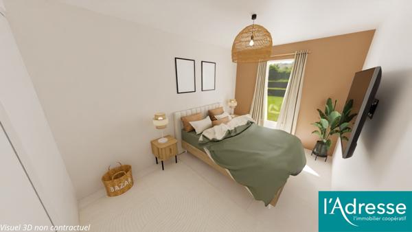 Maison T4 neuve avec jardin, terrasse et garage