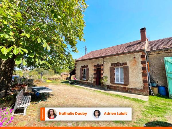 Maison plain pied 2 chambres - Grange - 7000m² terrain