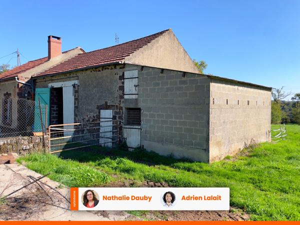 Maison plain pied 2 chambres - Grange - 7000m² terrain