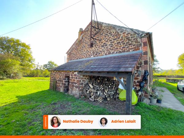 Maison plain pied 2 chambres - Grange - 7000m² terrain