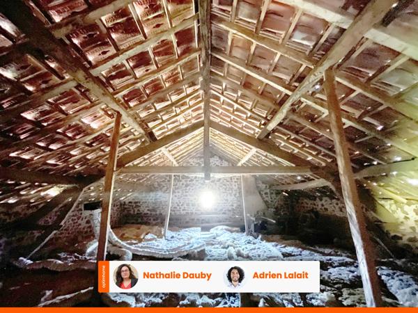 Maison plain pied 2 chambres - Grange - 7000m² terrain