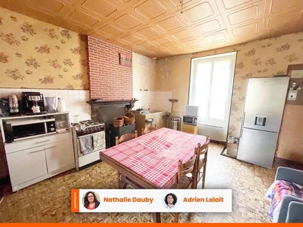 Maison plain pied 2 chambres - Grange - 7000m² terrain