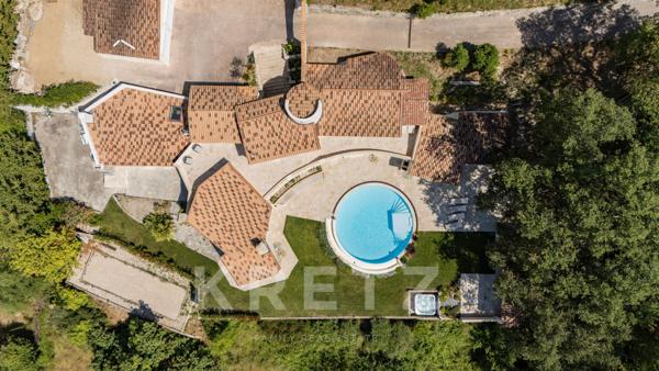 VENCE – CONTEMPORAINE D’EXCEPTION AVEC VUE MER