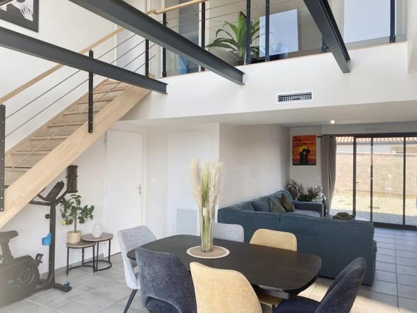 Saint-Vallier (26240) Maison contemporaine RT 2012 avec piscine et vue panoramique – Saint-Vallier (Drôme)