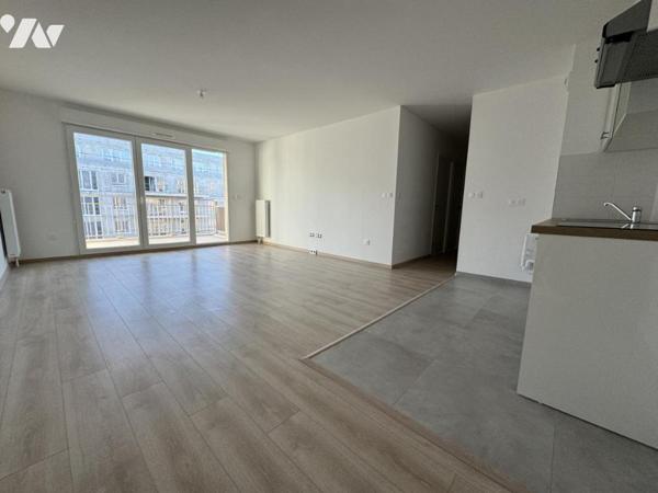 Valenciennes Appartement type 3 5ème étage avec parking résidence 2025 av