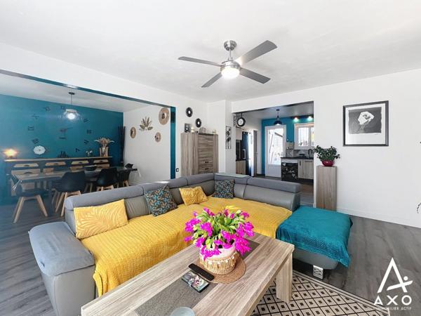 Maison familiale avec véranda, piscine, garage, terrain clos