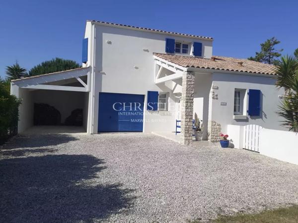 Saint-Georges d’Oléron – Chaucre : maison 2008, 120 m², piscine, jardin 1 000 m², à 2 pas des plages