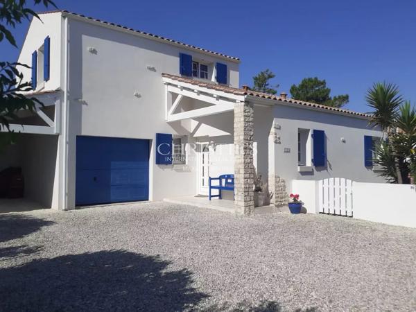 Saint-Georges d’Oléron – Chaucre : maison 2008, 120 m², piscine, jardin 1 000 m², à 2 pas des plages